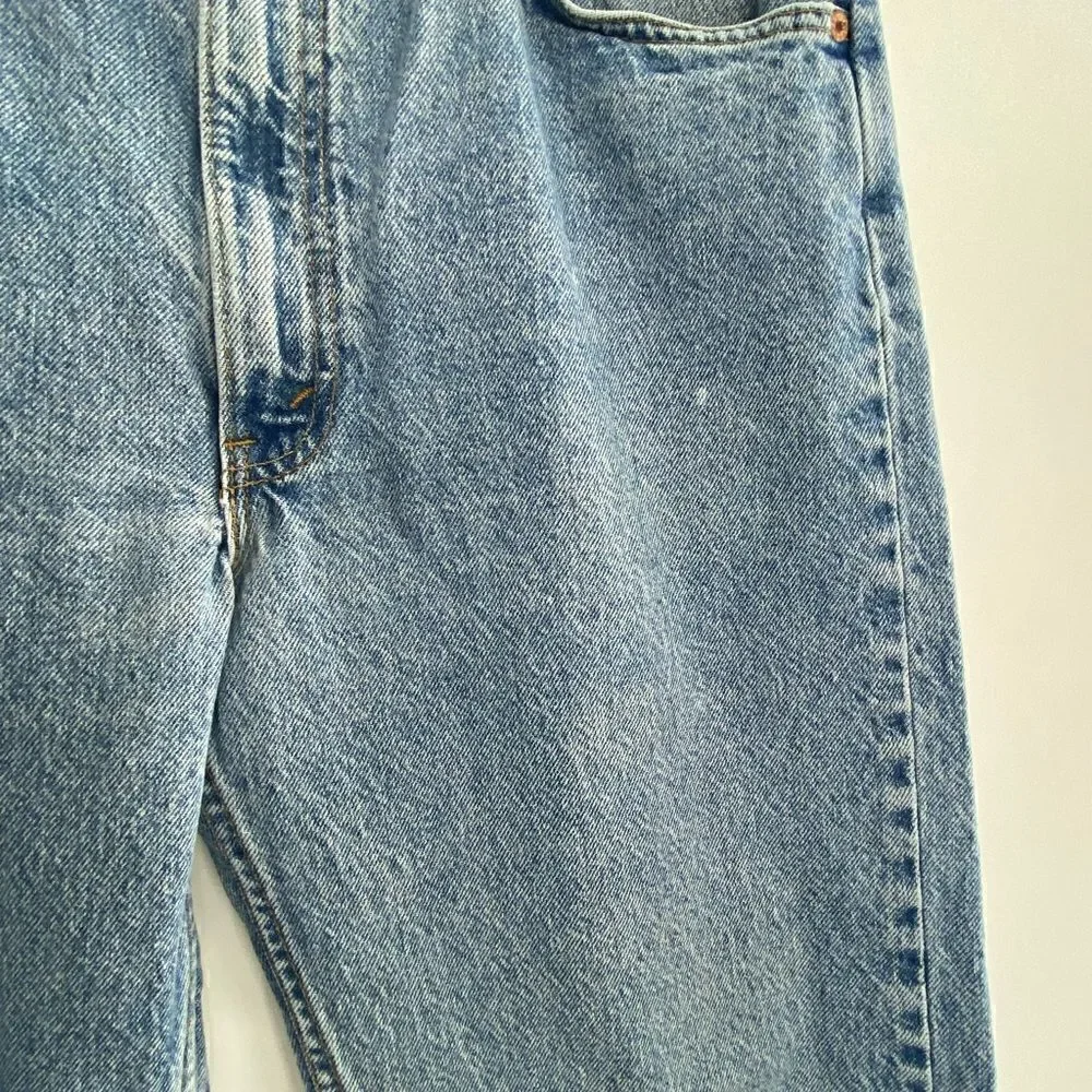 Vintage Levi's 505 Straight Leg Orange Tag Jeans 36x34